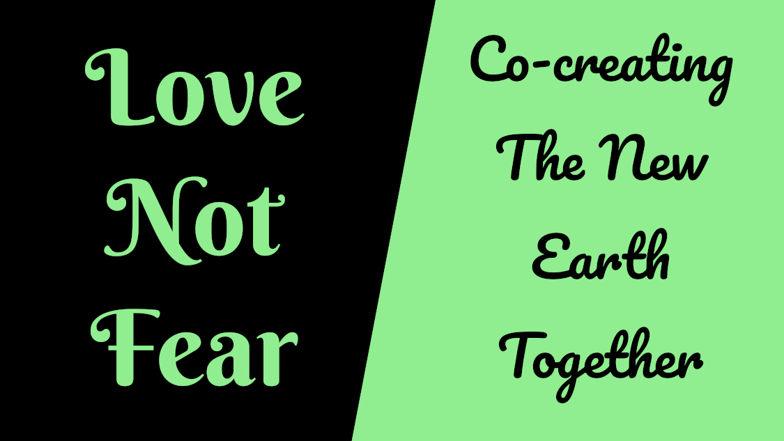 Co-creating The New Earth Together